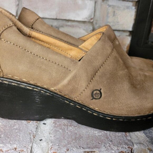 Born Leather Clog Booties - Picture 2 of 9